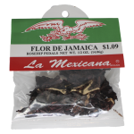 LA MEXICANA FLOR DE JAMAICA 1/2 OZ.